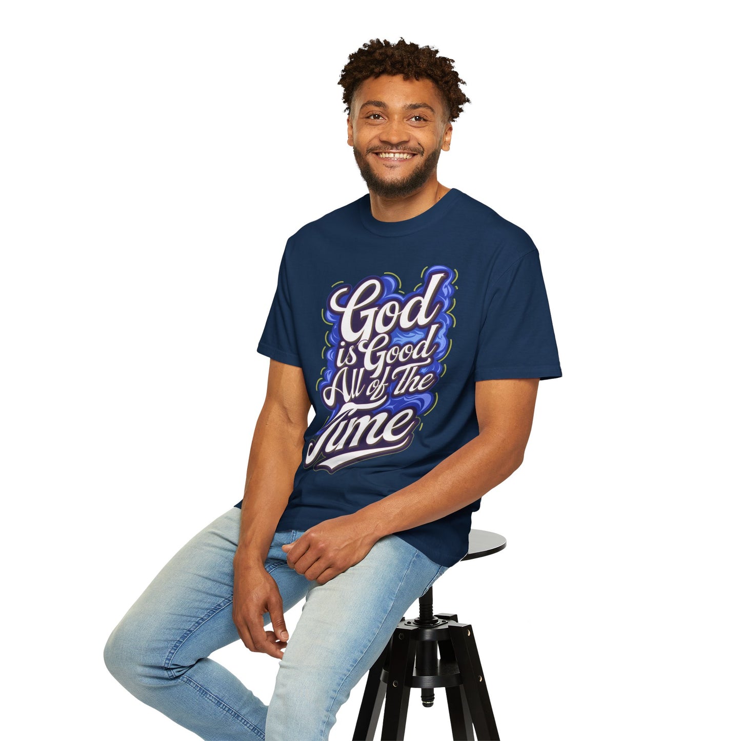 God Is Good All The Time | Comfort Colors Unisex T-Shirt
