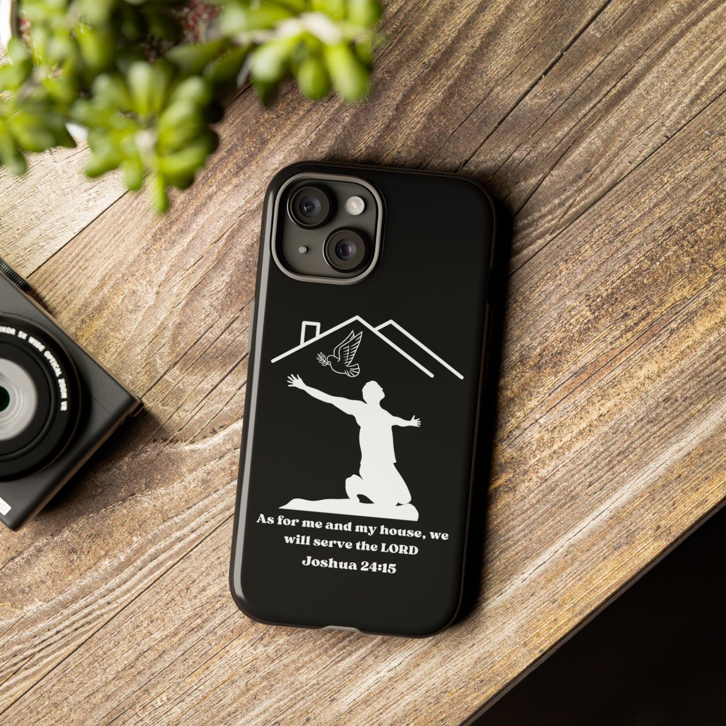 As For Me and My House, I Will Serve the Lord| Christian Slim Phone Case
