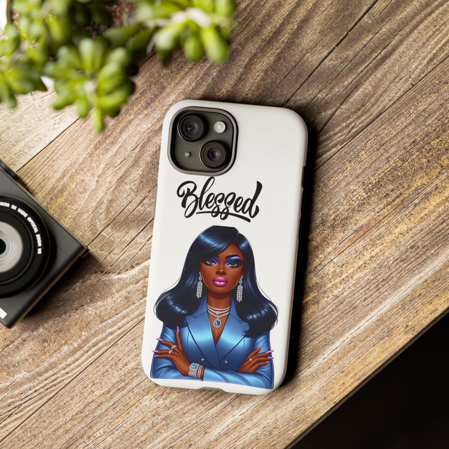 Empowered Blessings Christian Tough Slim Phone Case