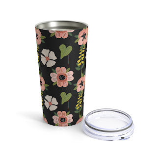 Tranquil Blooms 20oz Tumbler| Stay Refreshed in Style