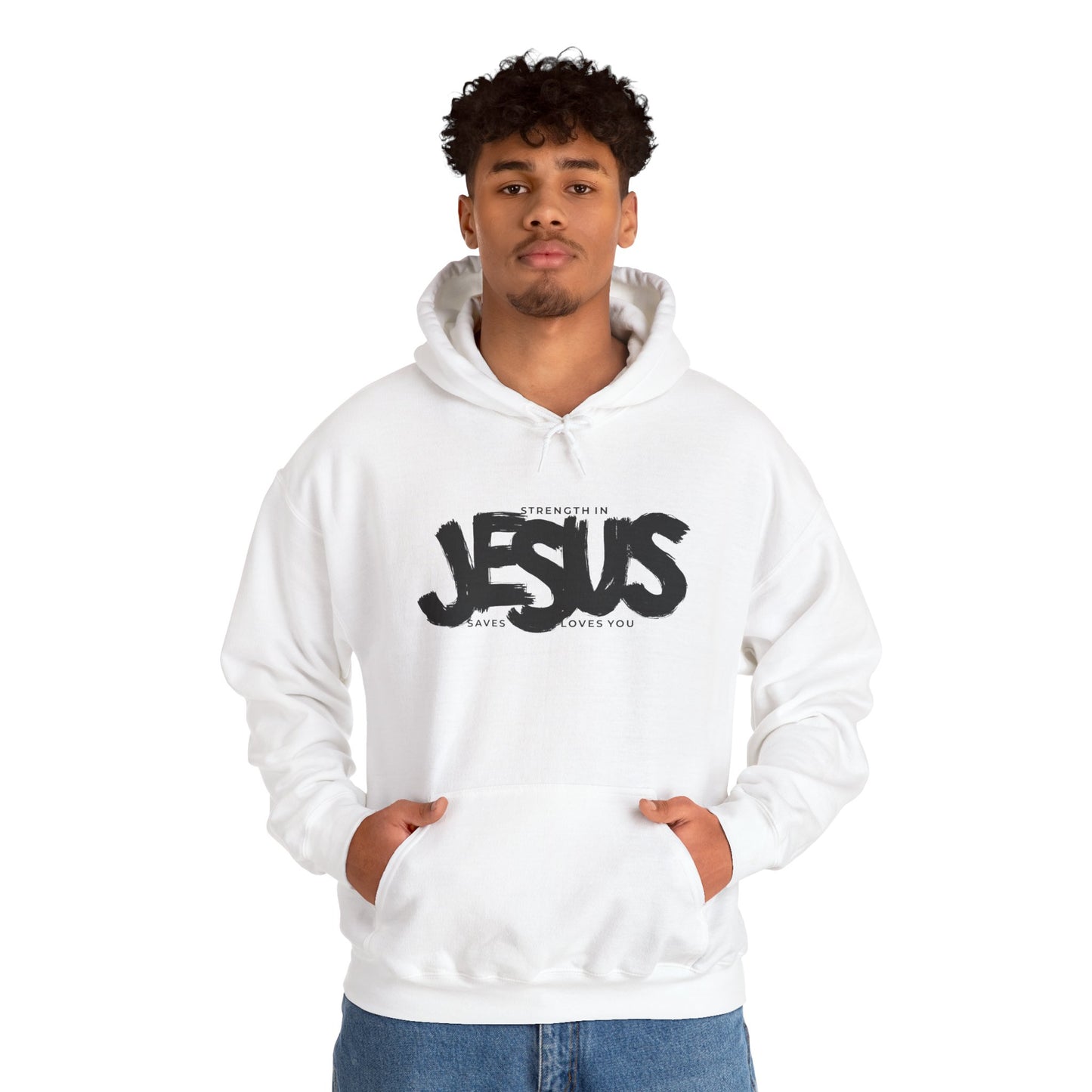 Cozy Comfort: Jesus Unisex Heavy Blend™ Hooded Sweatshirt