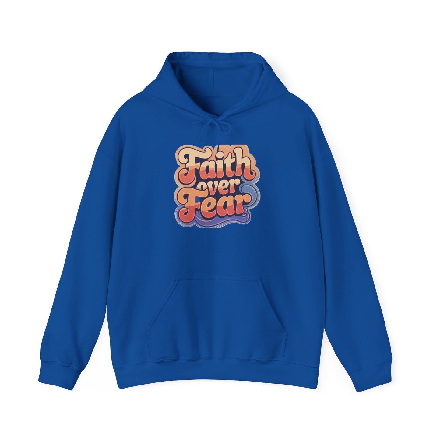 Faith Over Fear  Cozy Unisex Hoodie