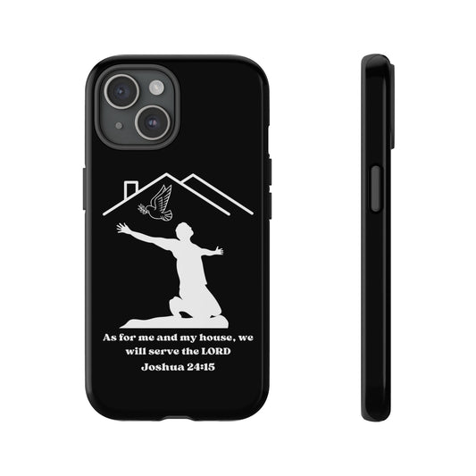As For Me and My House, I Will Serve the Lord| Christian Slim Phone Case