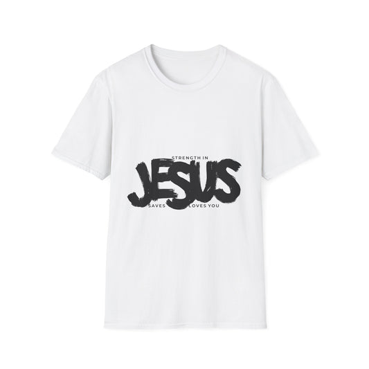 Divine Comfort: Strength in Jesus Unisex T-Shirt