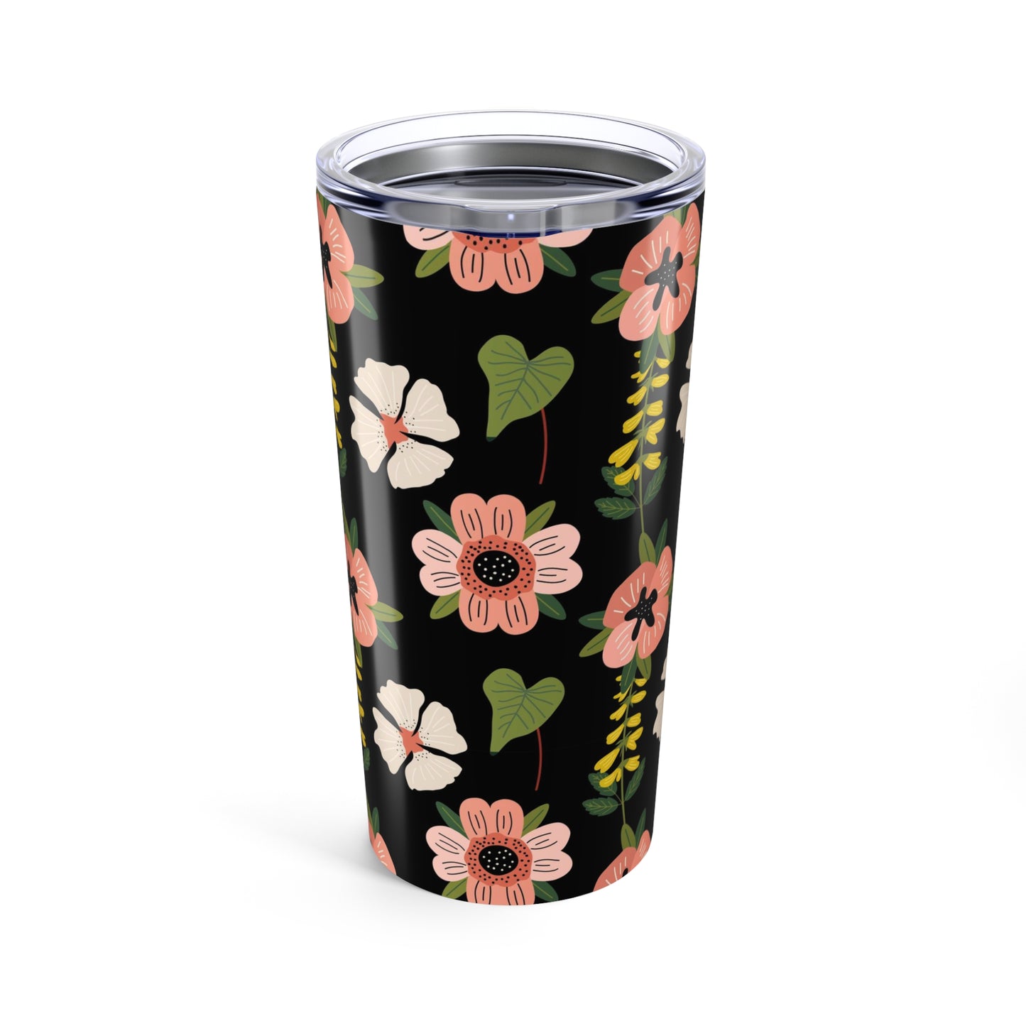 Tranquil Blooms 20oz Tumbler| Stay Refreshed in Style