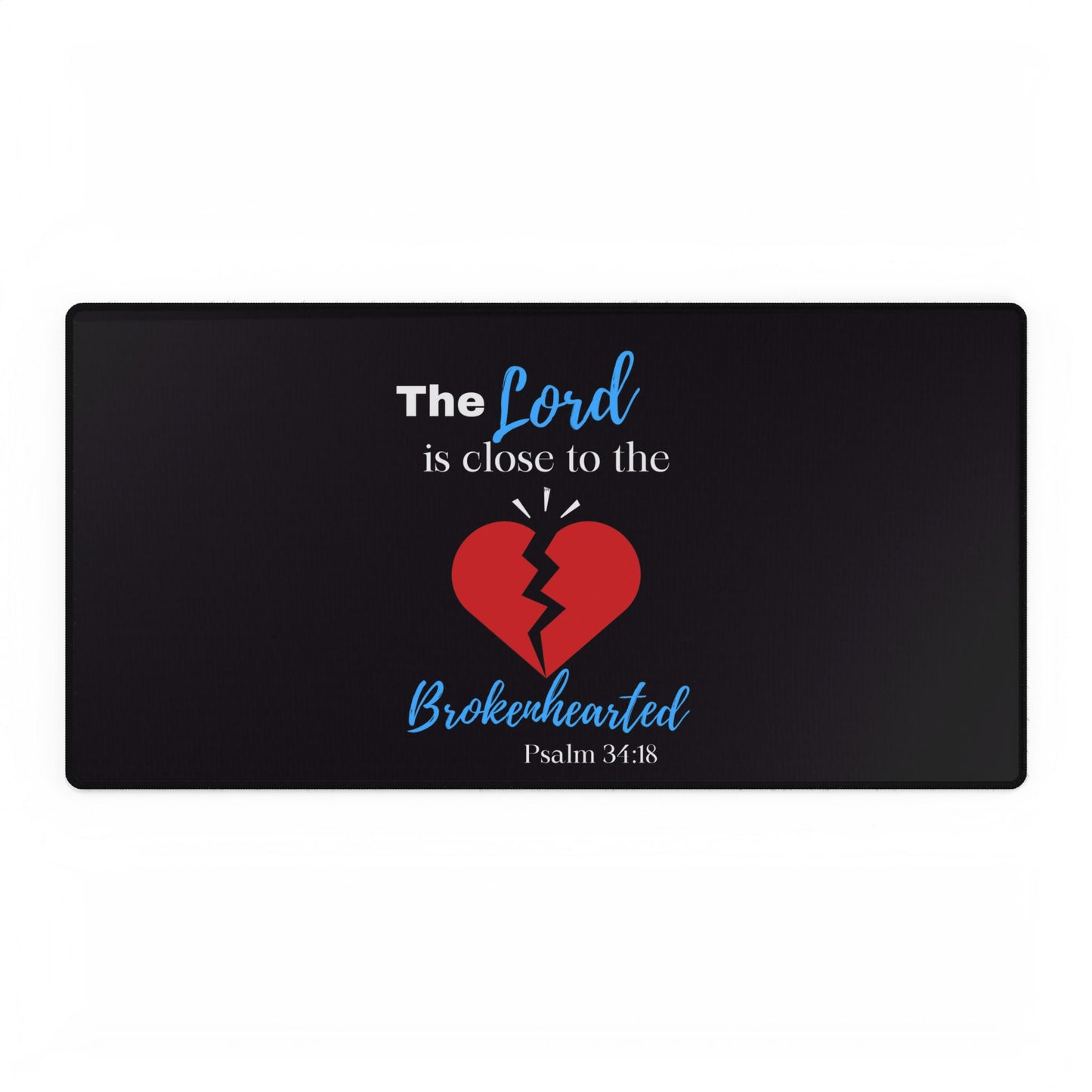 Find Comfort in Psalm 34:18 Mouse Pad