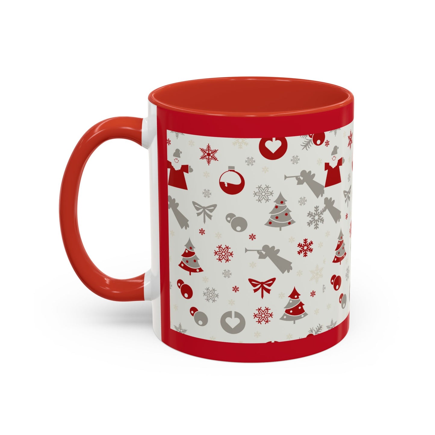 Festive Delight Christmas Coffee Mug | 11oz Accent Cup