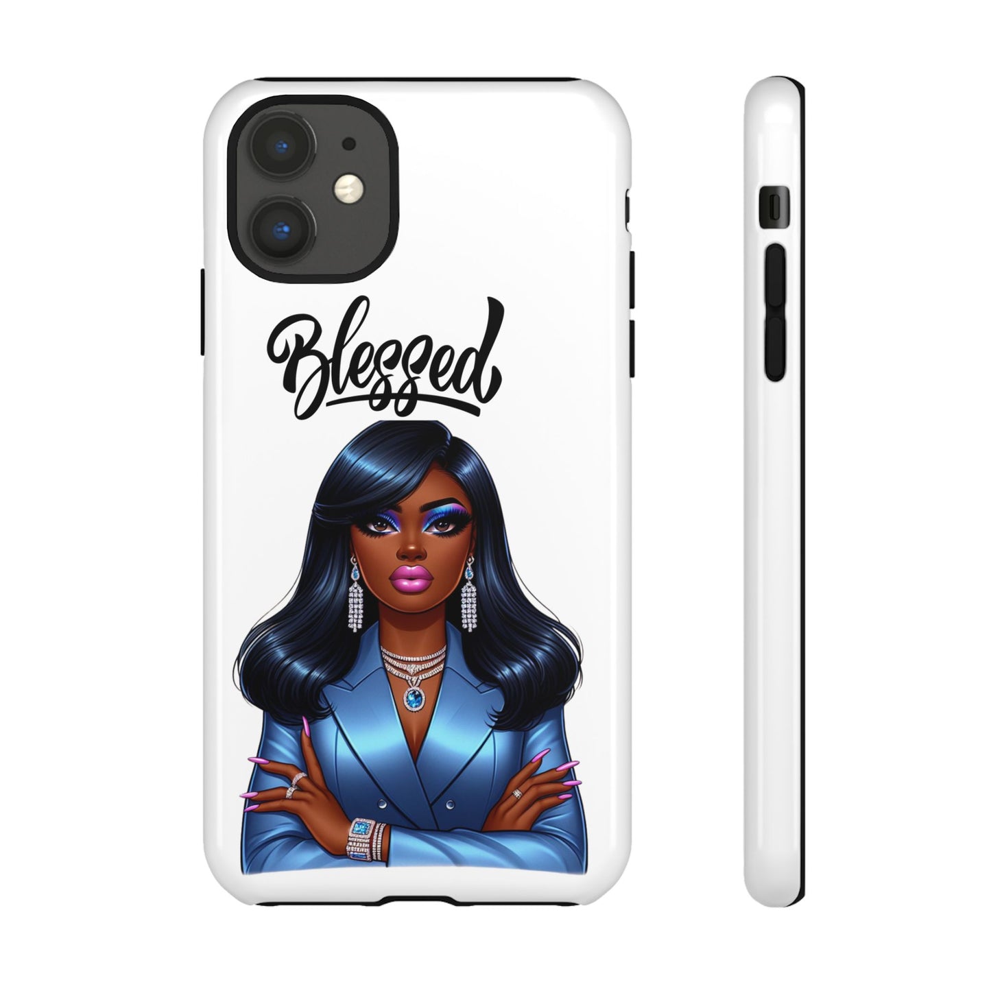 Empowered Blessings Christian Tough Slim Phone Case