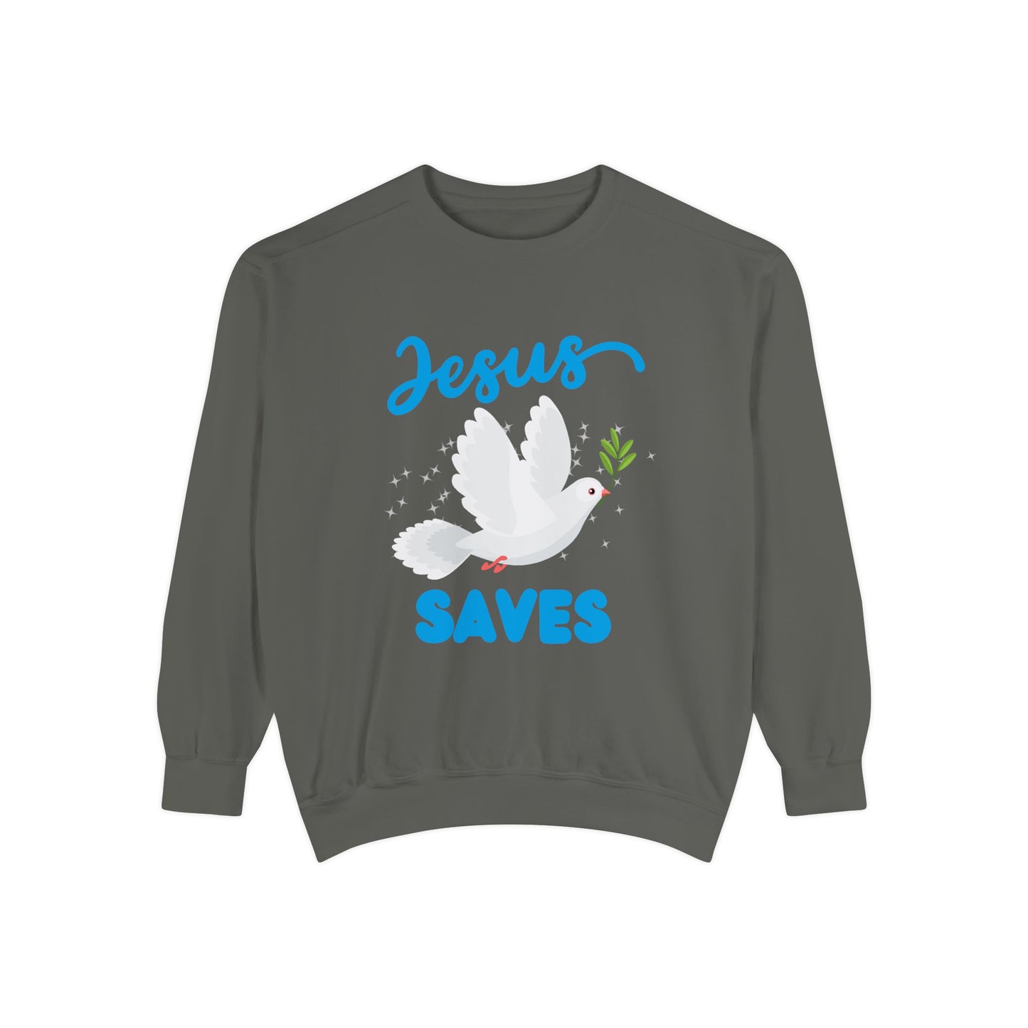 Divine Comfort: Jesus Saves Unisex Sweatshirt
