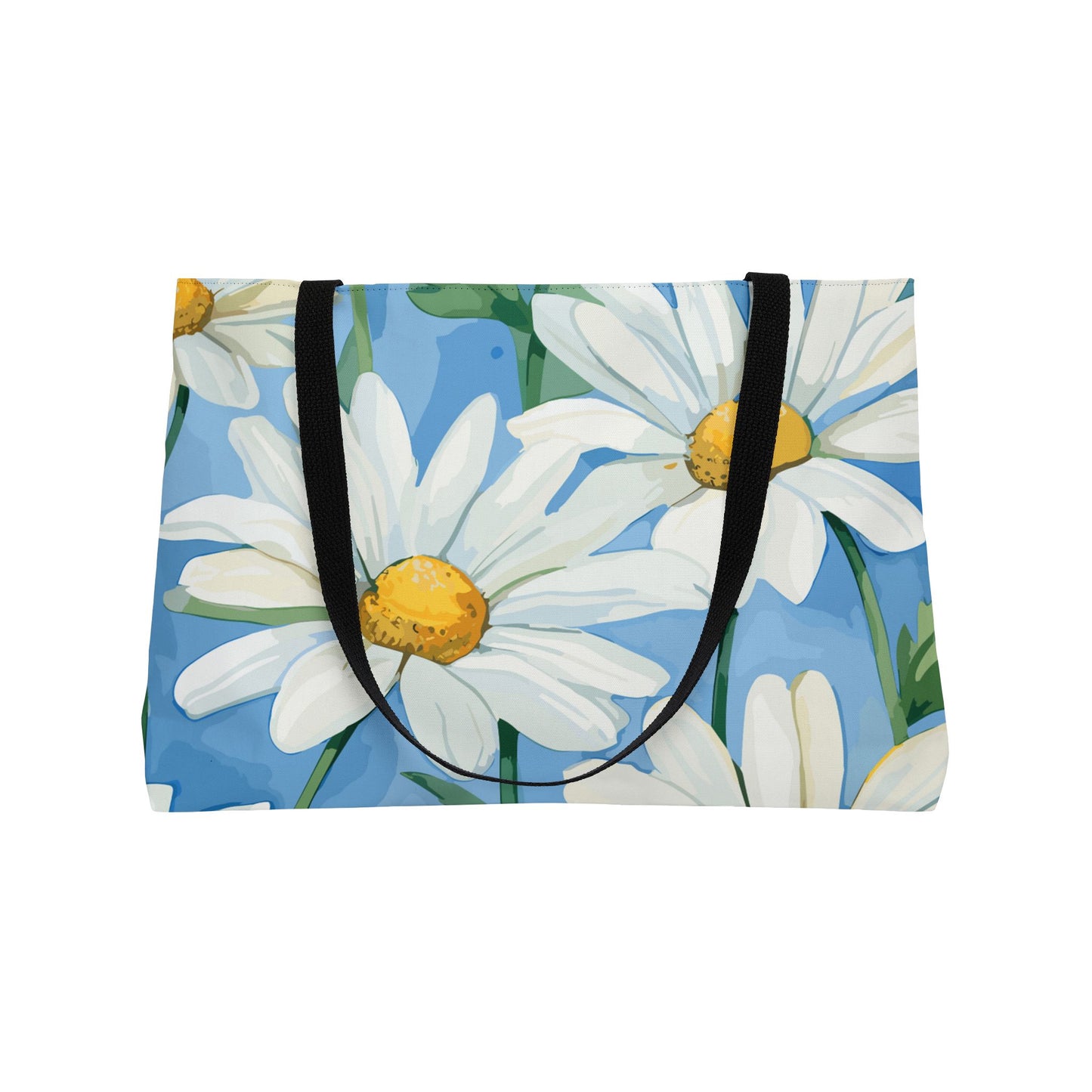 Daisy Dreams:  Floral Weekender Tote Bag