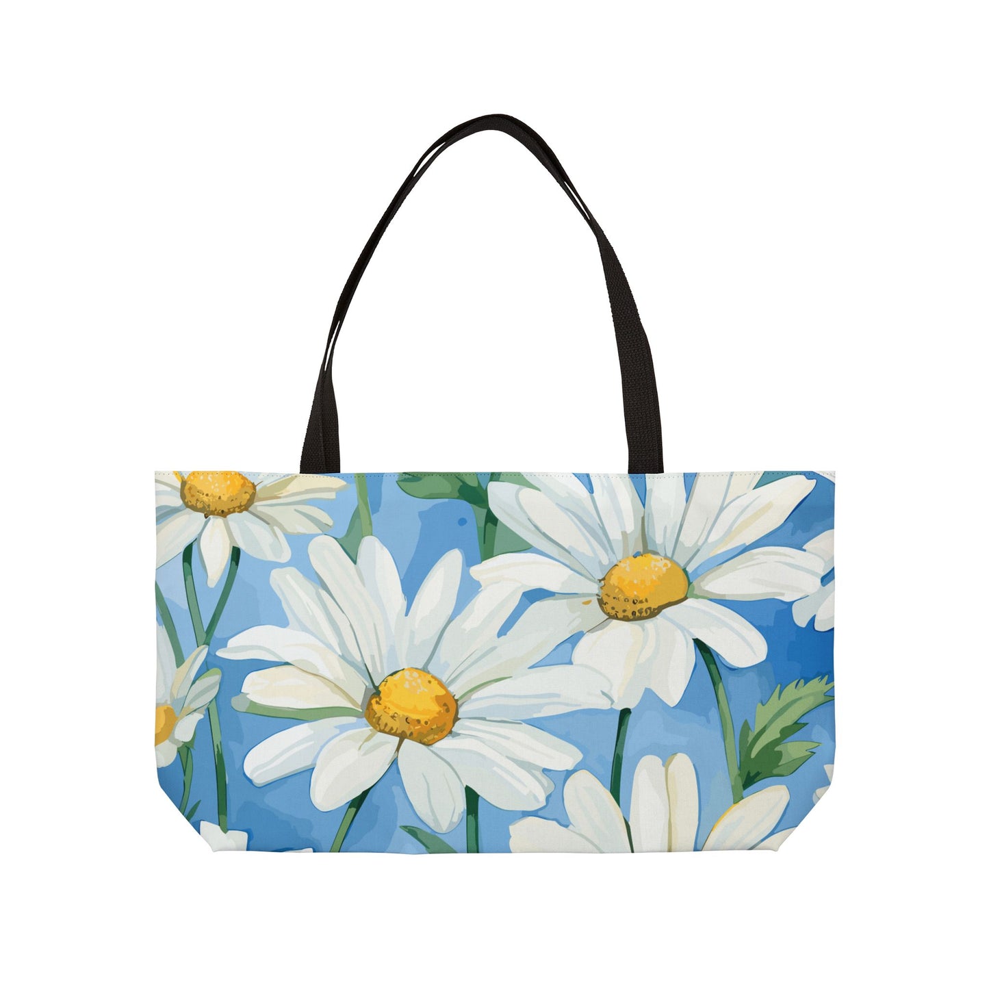 Daisy Dreams:  Floral Weekender Tote Bag