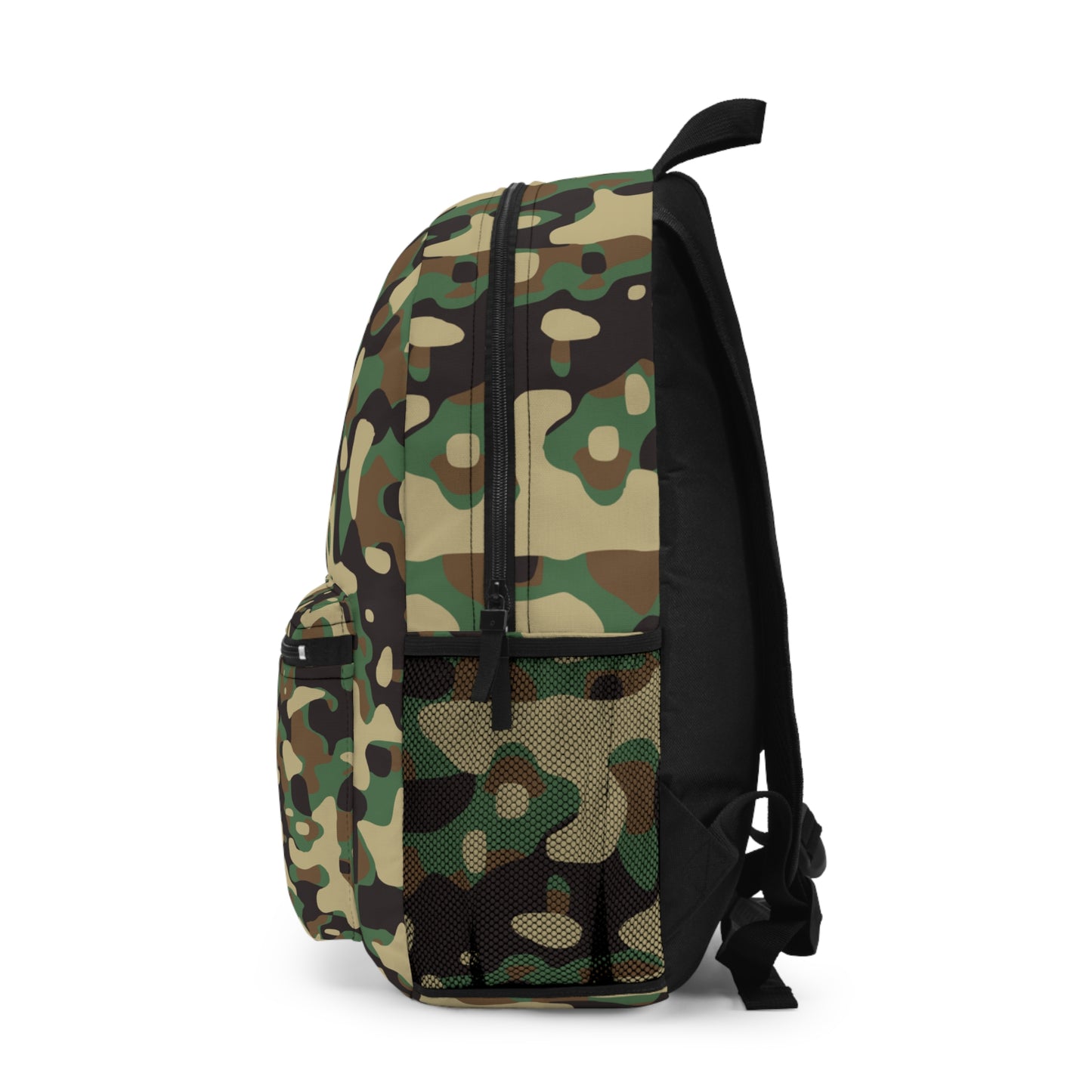 Durable Camouflage Spun Polyester Backpack