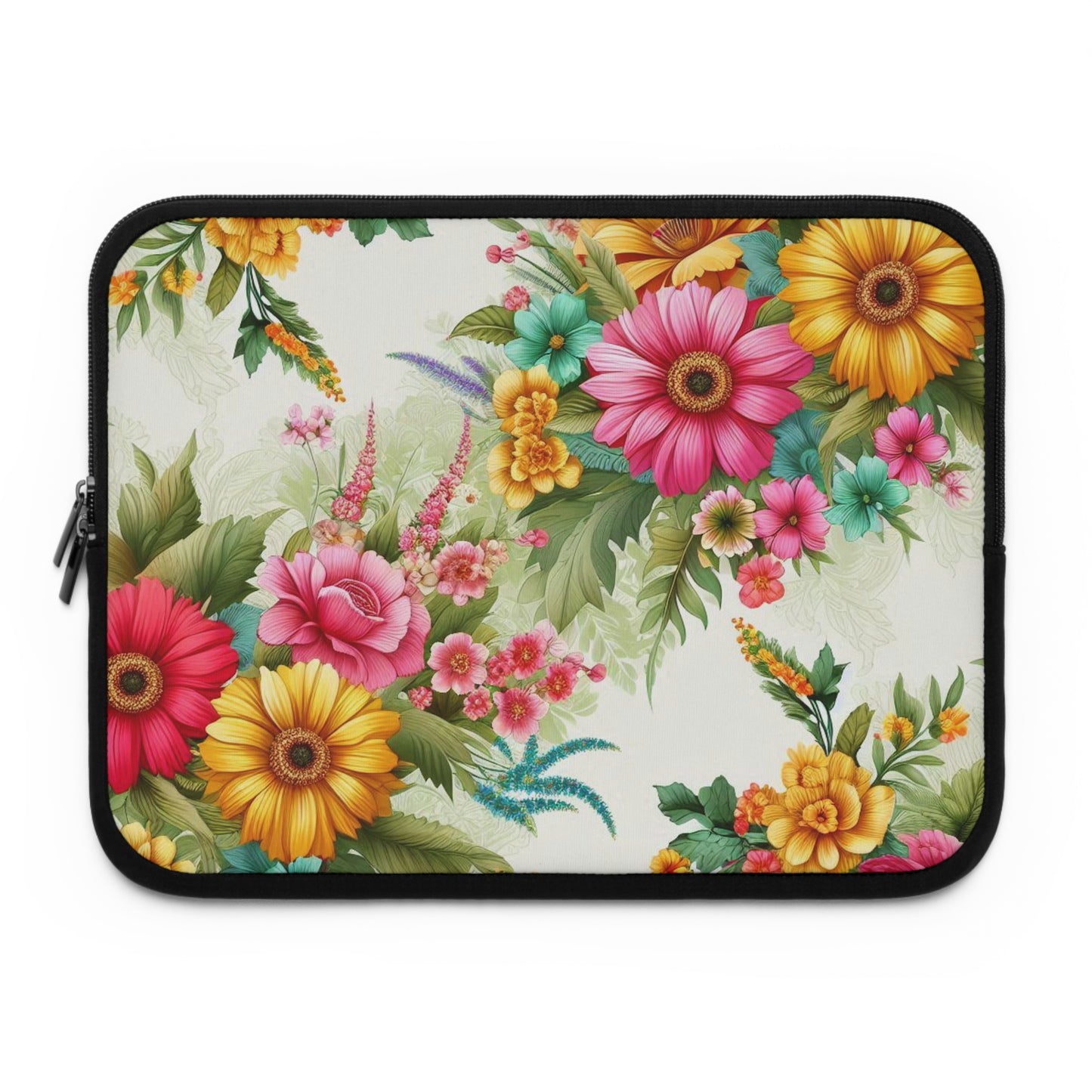 Floral Print Laptop Sleeve