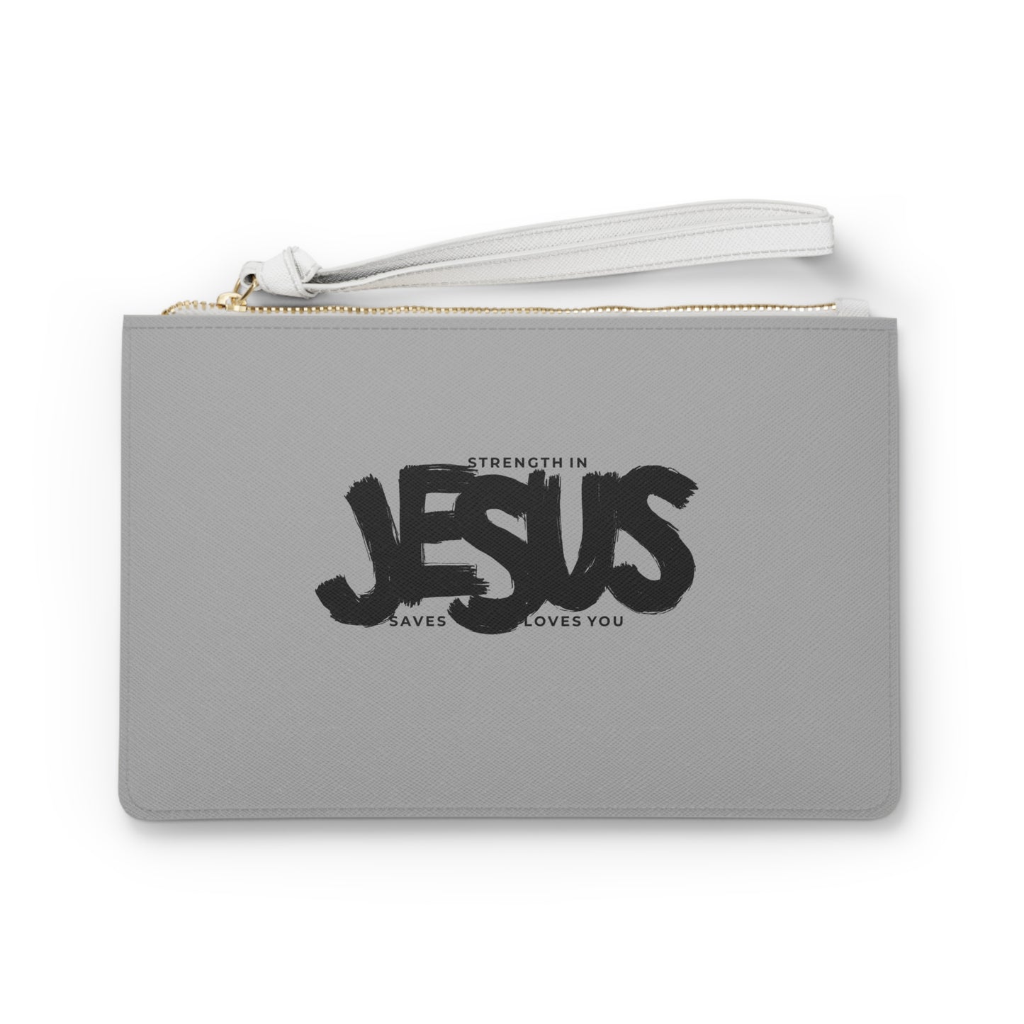 Divine Strength: Clutch with Triple Jesus Messages