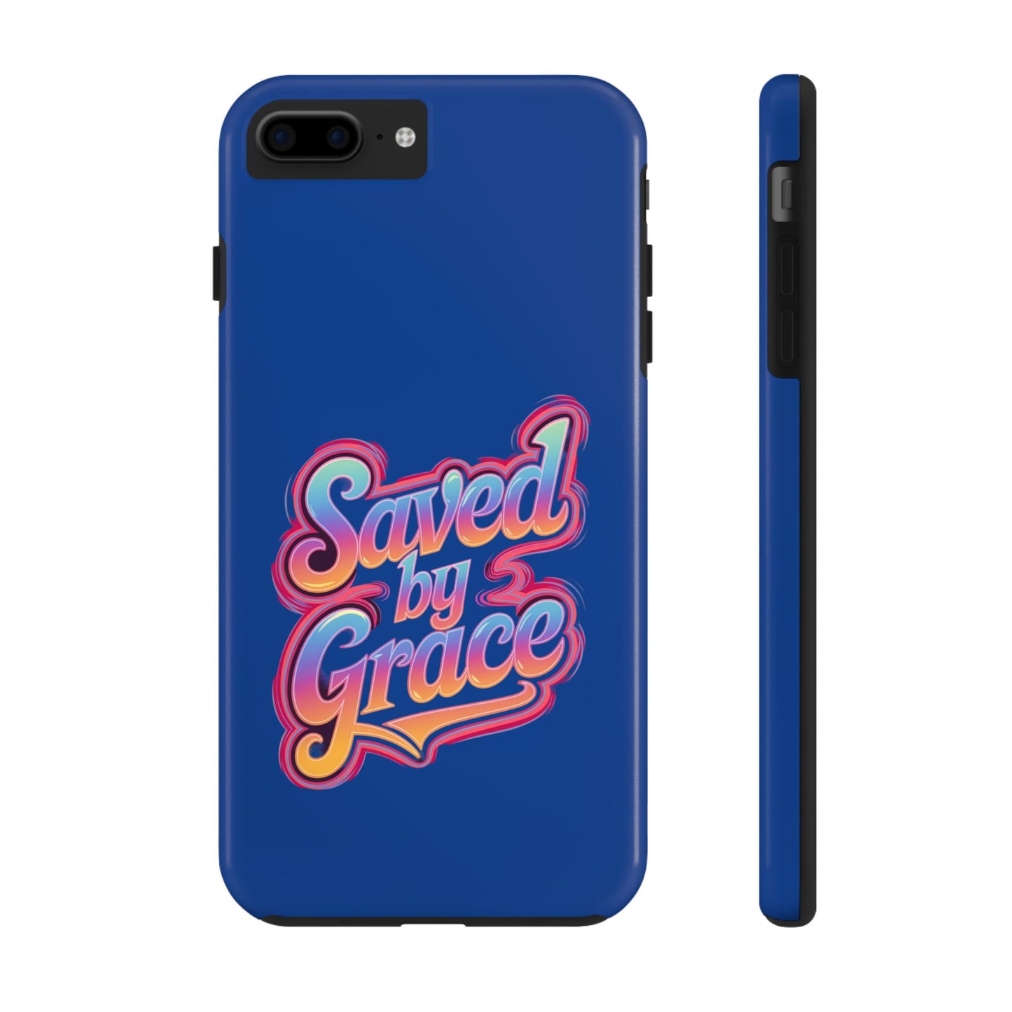 Saved By Grace Christian Tough Phone Case