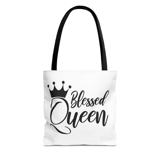 Blessed Queen Custom Tote Bag: Stylish, Durable, Empowering