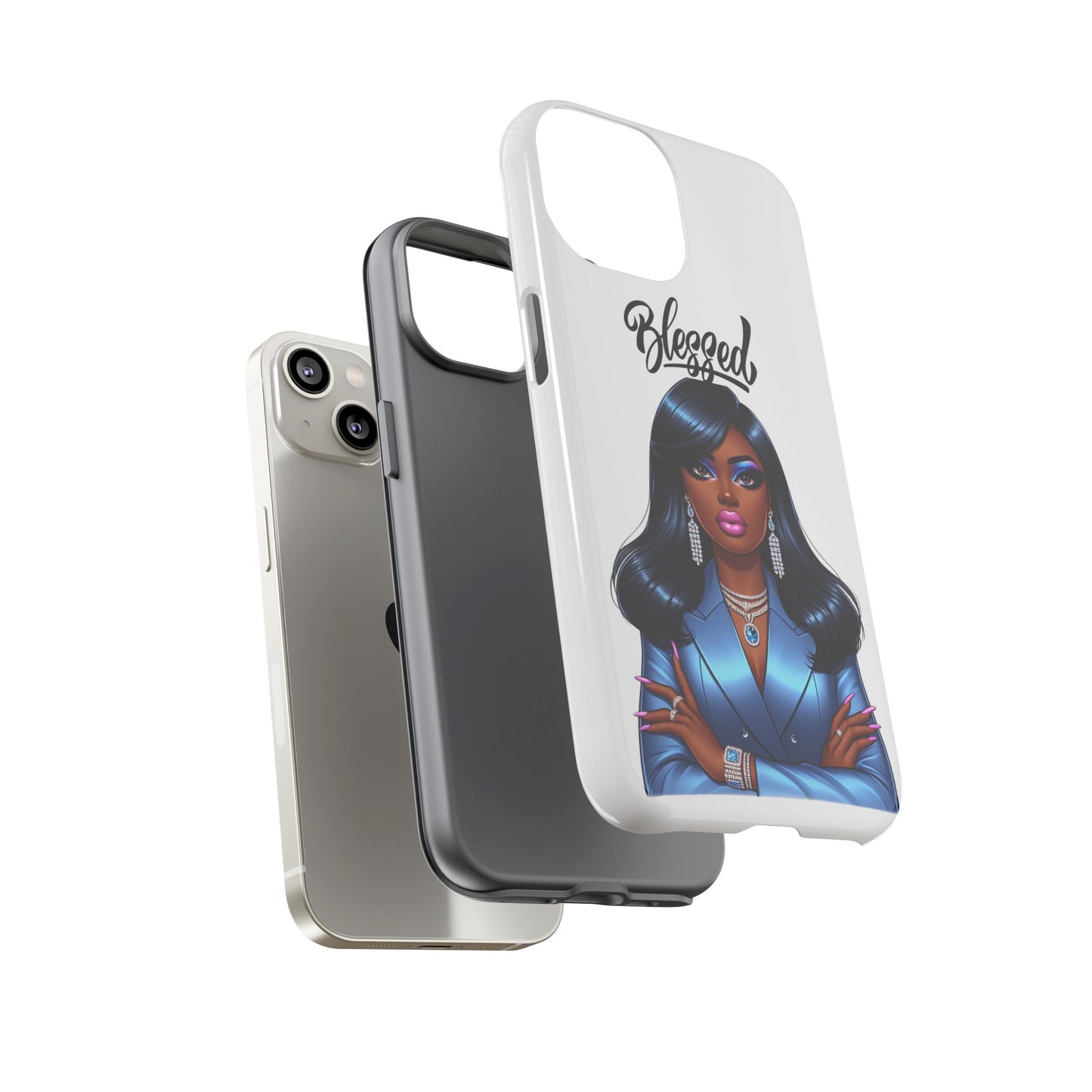 Empowered Blessings Christian Tough Slim Phone Case