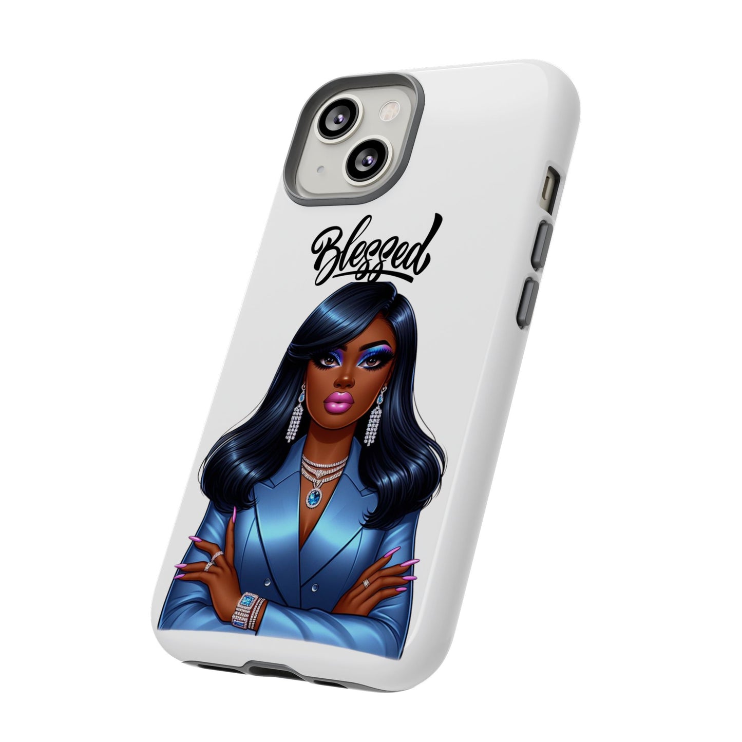 Empowered Blessings Christian Tough Slim Phone Case