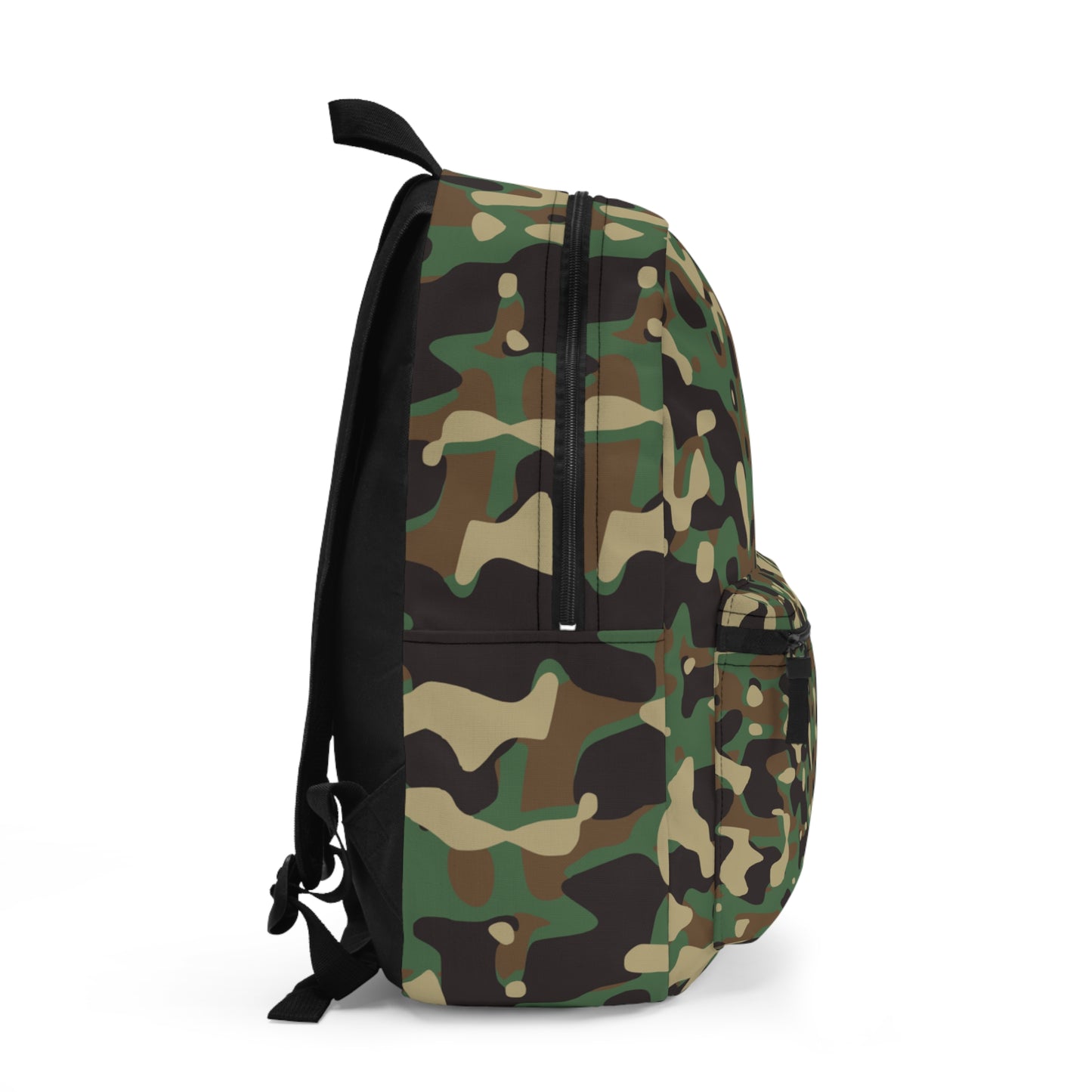 Durable Camouflage Spun Polyester Backpack