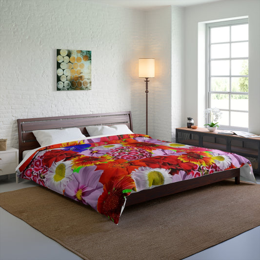Red Floral Bliss Dream Comforter