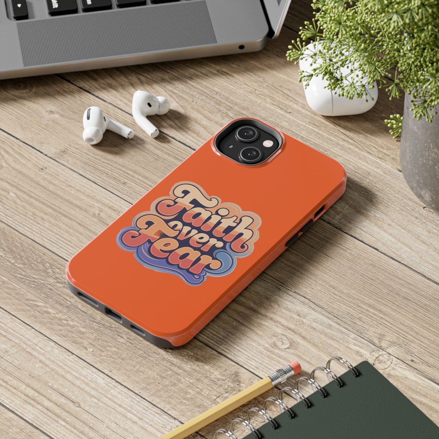 Faith Over Fear Christian Tough Phone Case