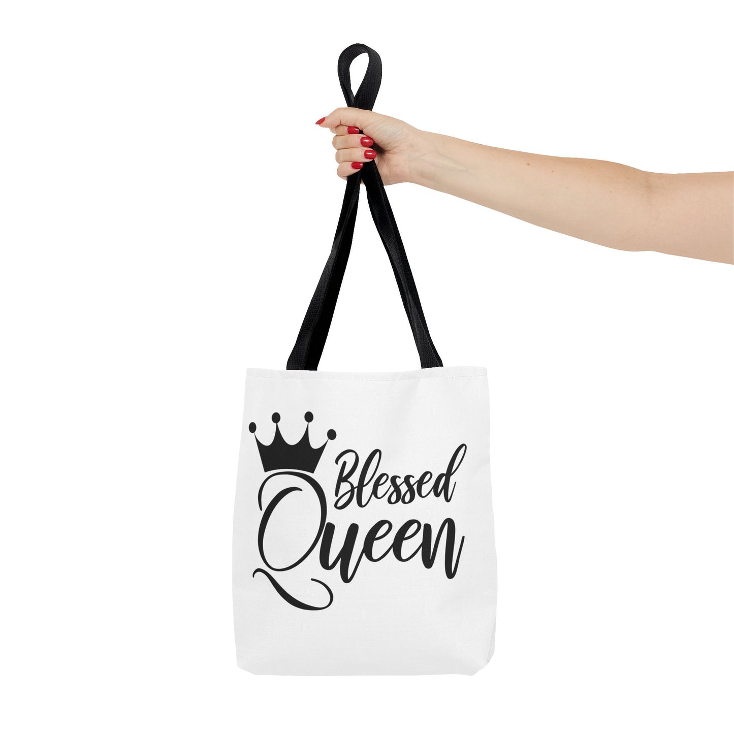 Blessed Queen Custom Tote Bag: Stylish, Durable, Empowering