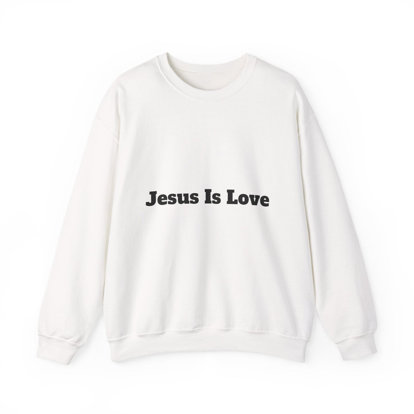 Jesus Is Love Women Crewneck Sweatshirt