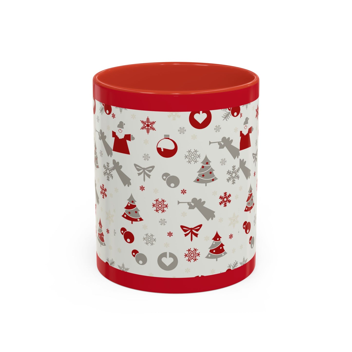 Festive Delight Christmas Coffee Mug | 11oz Accent Cup