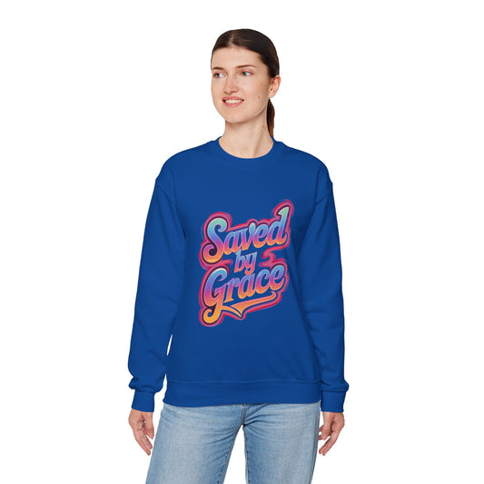 Saved By Grace Crewneck Sweatshirt
