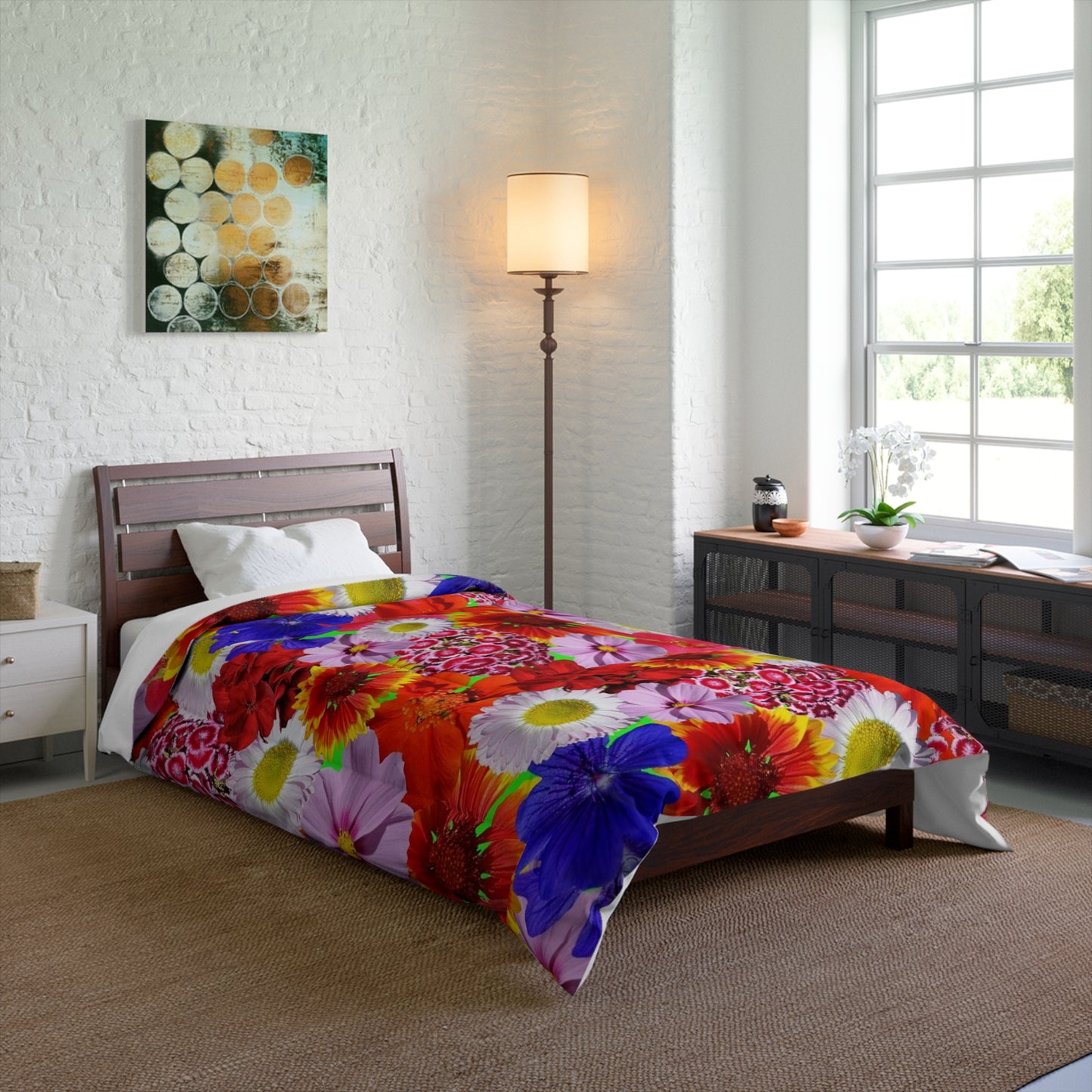 Red Floral Bliss Dream Comforter