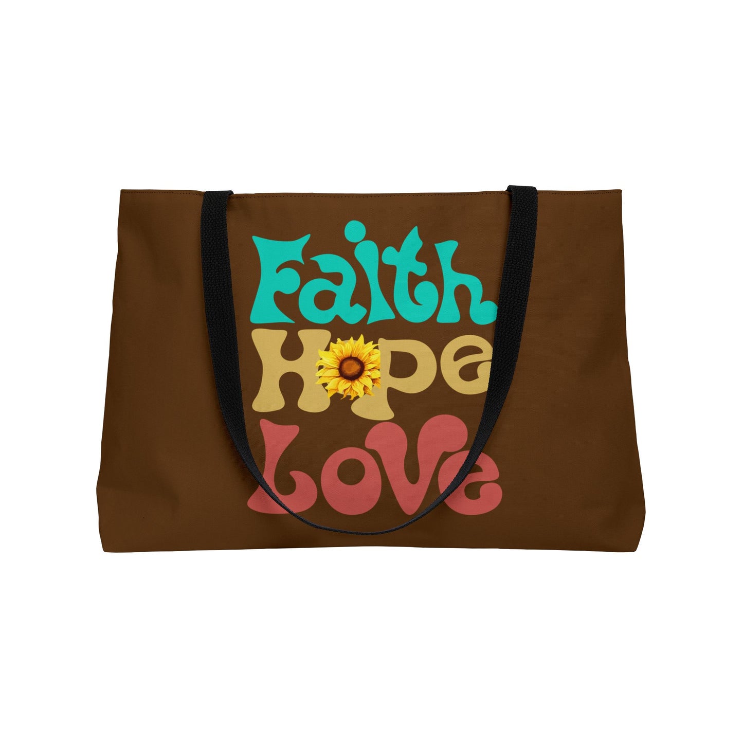 Faith, Hope, and Love Weekender Tote Bag