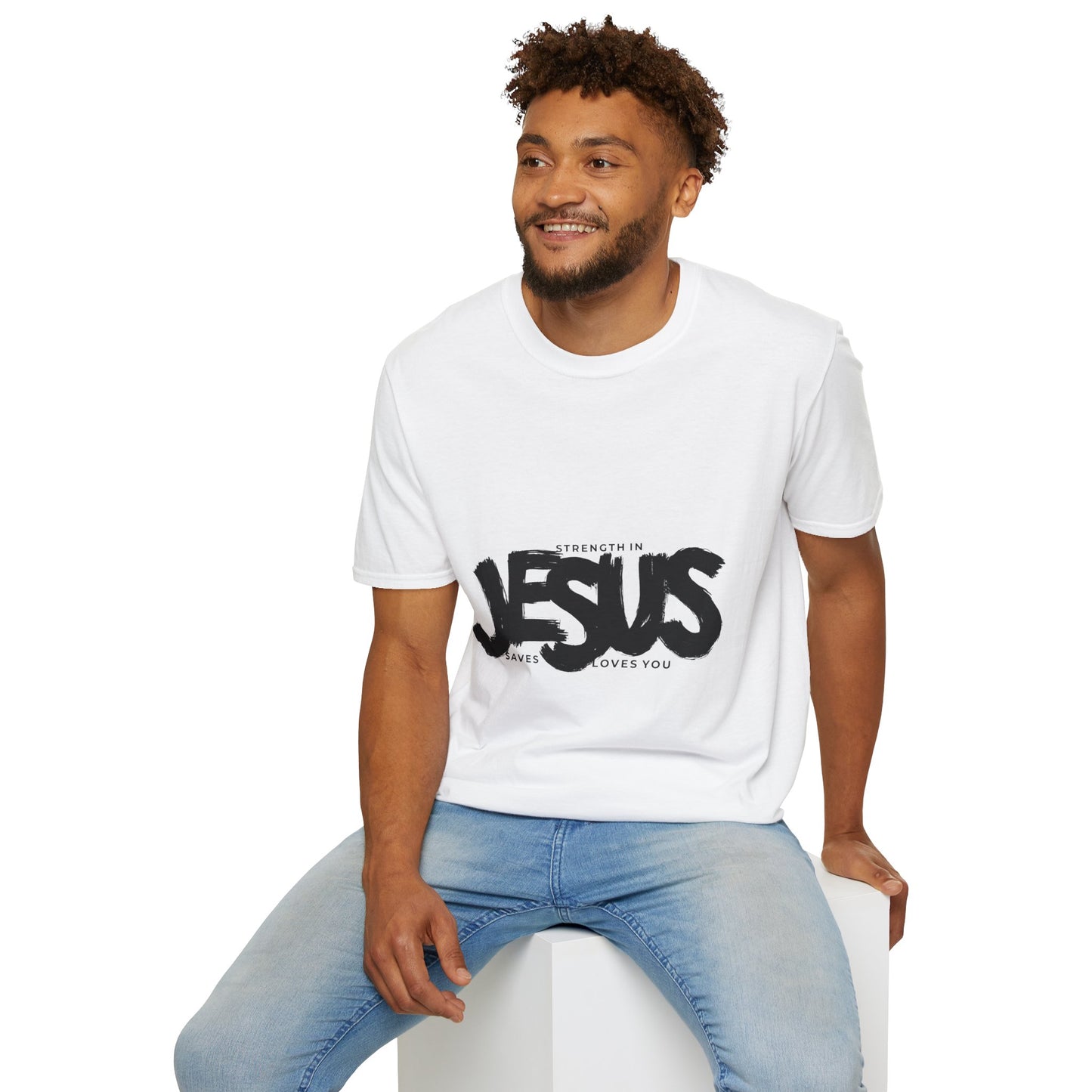 Divine Comfort: Strength in Jesus Unisex T-Shirt