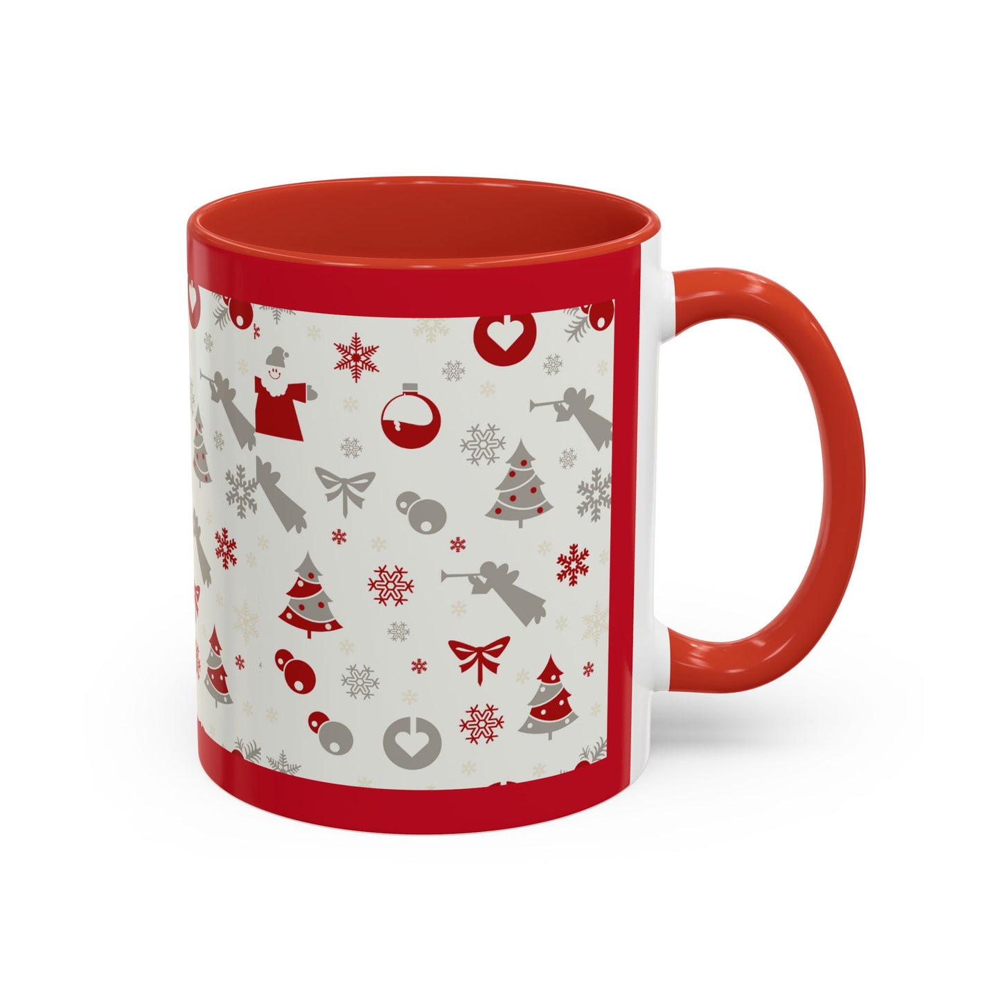 Festive Delight Christmas Coffee Mug | 11oz Accent Cup