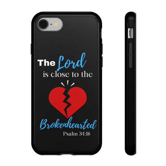 Psalm 34:18 Protective Christian Phone Case| Find Comfort and Strength