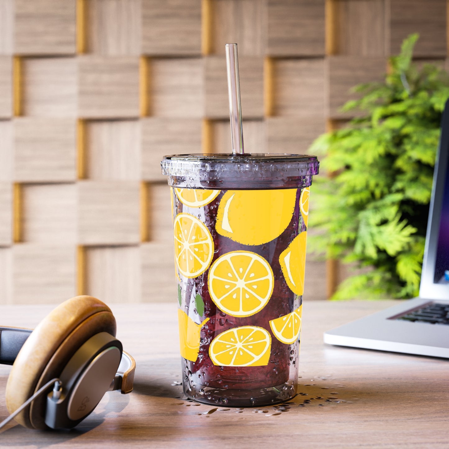 Lemon Bliss Suave Acrylic Cup