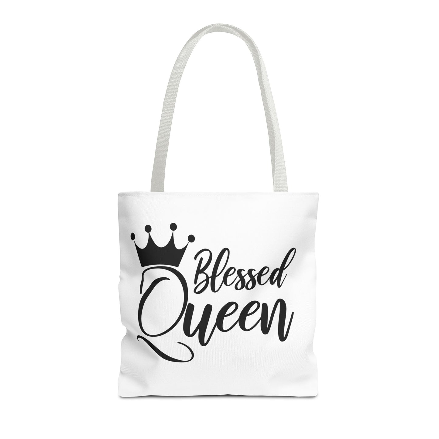 Blessed Queen Custom Tote Bag: Stylish, Durable, Empowering