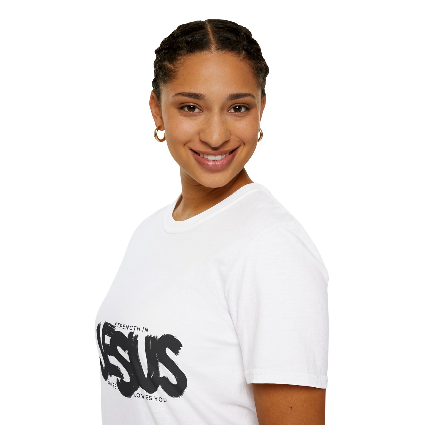 Divine Comfort: Strength in Jesus Unisex T-Shirt