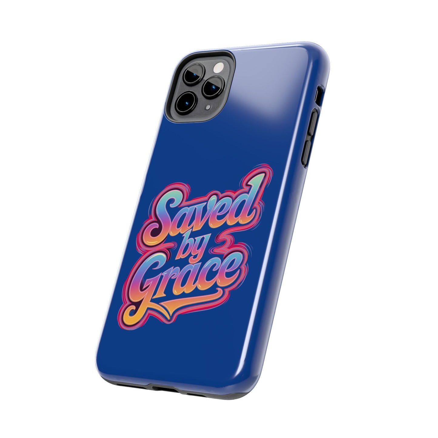 Saved By Grace Christian Tough Phone Case