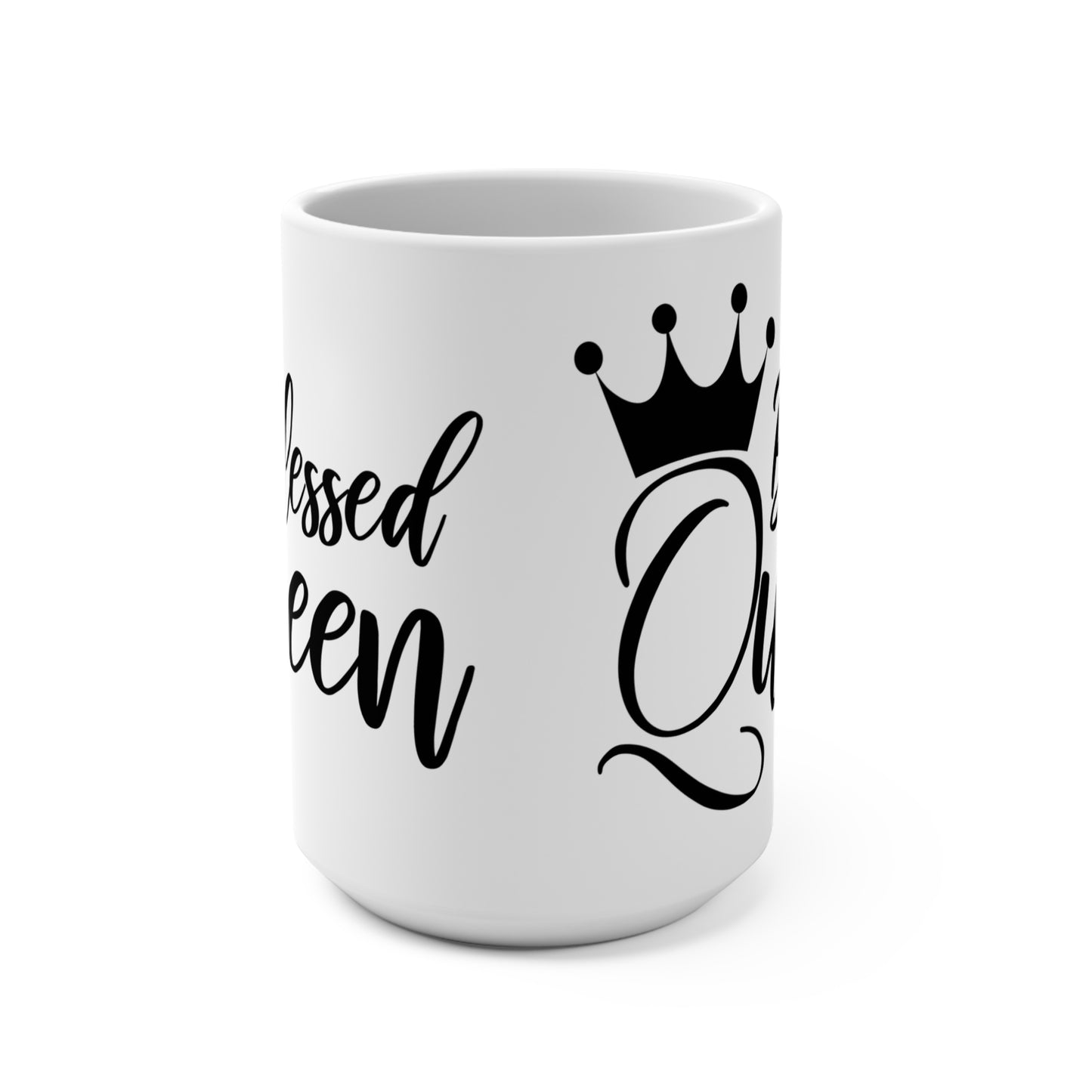 Blessed Queen Coffee Mug | 15oz Ceramic Cup