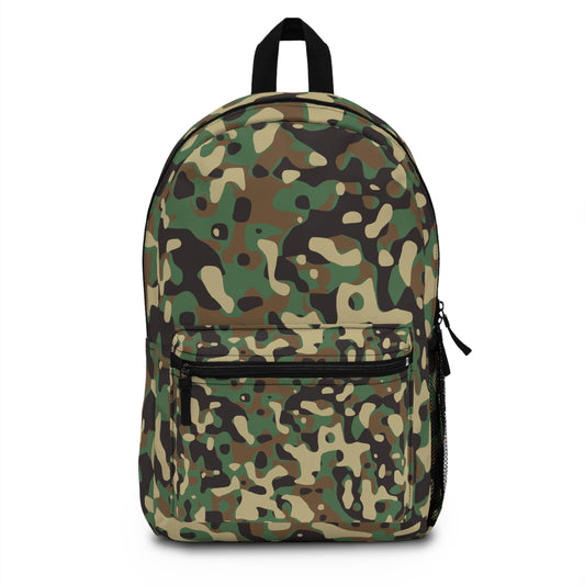 Durable Camouflage Spun Polyester Backpack