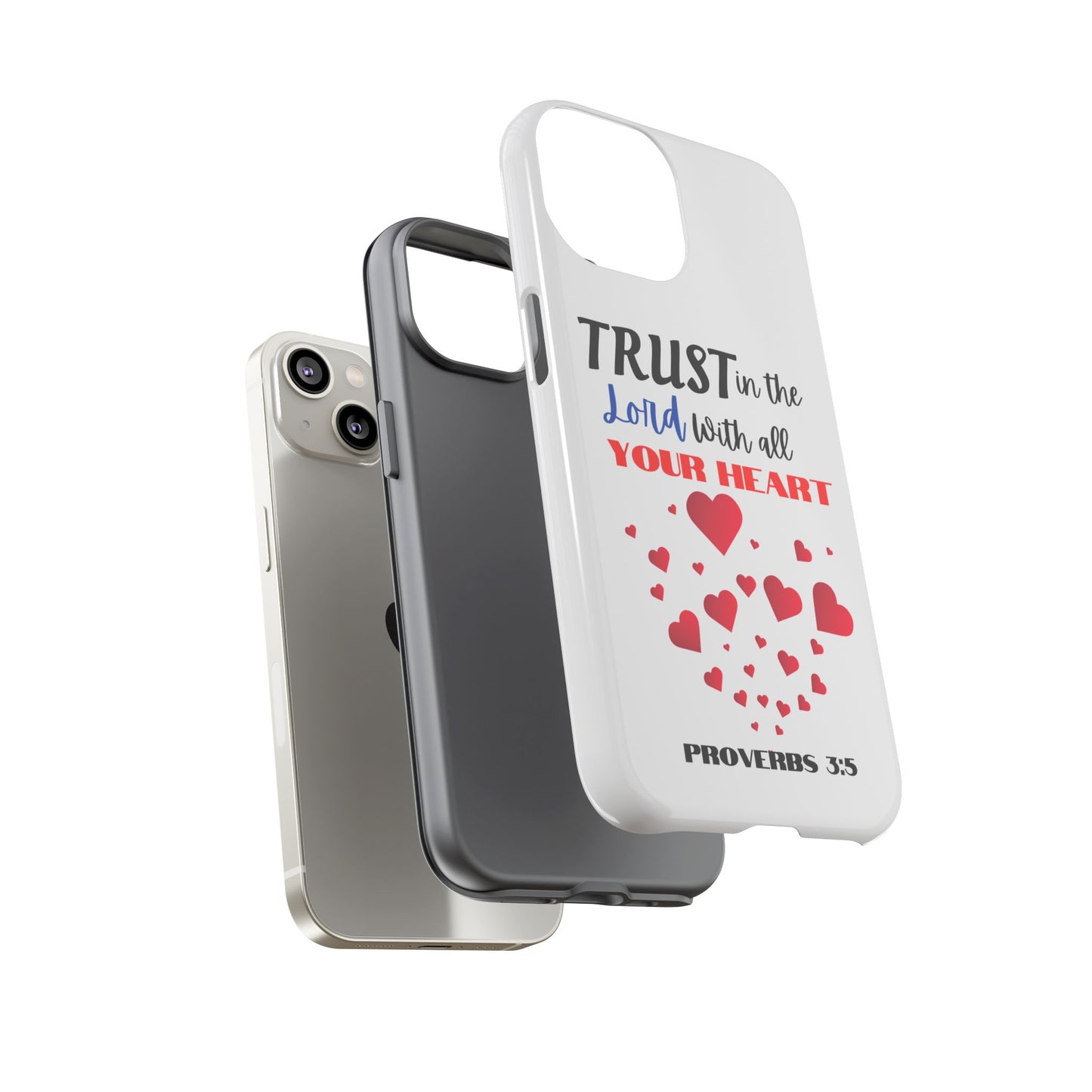 Trust In The Lord| Christian Custom Slim Tough Phone Case