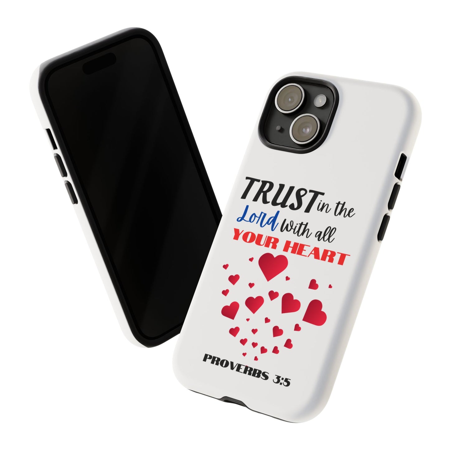 Trust In The Lord| Christian Custom Slim Tough Phone Case
